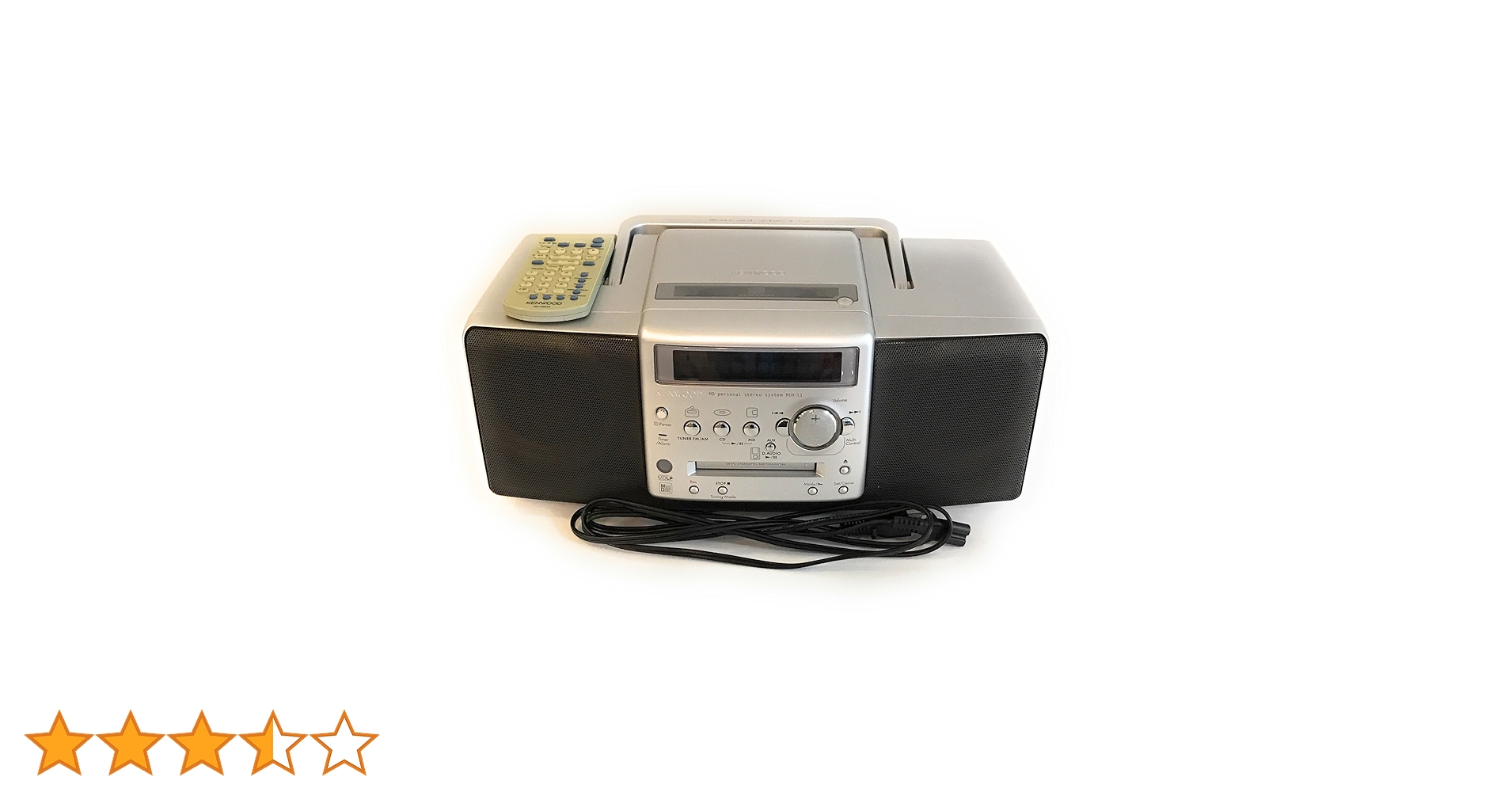 【美品】　ケンウッド　KENWOOD　MDX-L1　CD／MD　2010年製 Amazon.co.jp: KENWOOD MDX-L1-H CD・MD・ラジオパーソナル